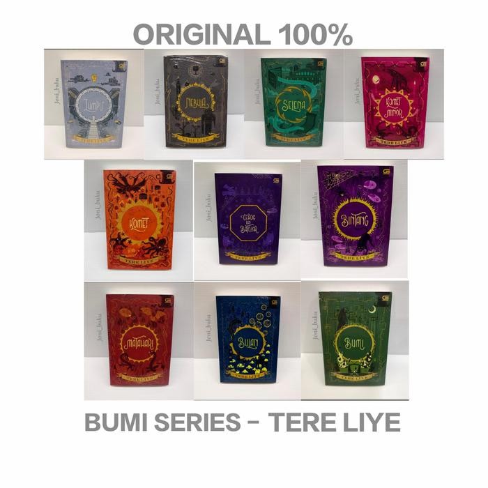 

Buku Novel Bumi/ Bulan/ Matahari/ Bintang/ Ceros & Batozar - Tere Liye