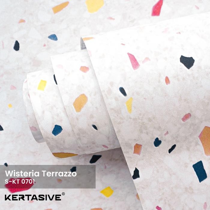 

S-SERIES WISTERIA TERRAZZO - PVC KERTASIVE Lebar 122CM