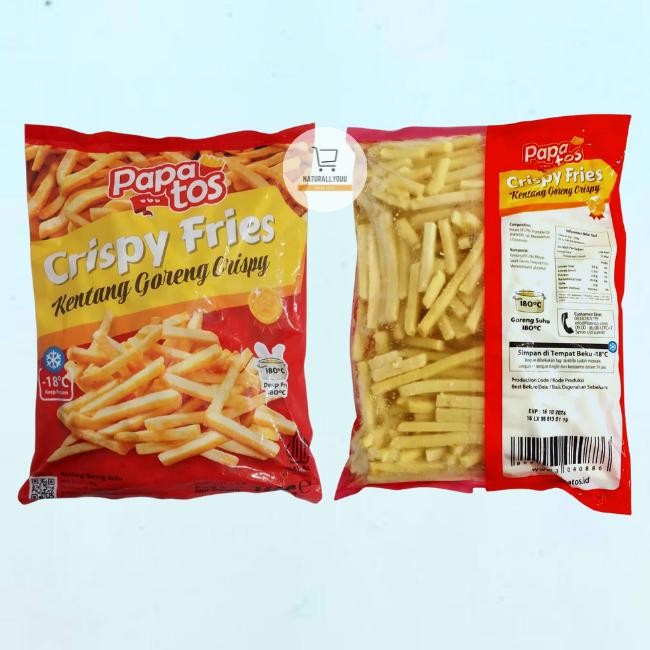 

LUXEHEALTH- Papatos Frozen Crispy French Fries 1Kg