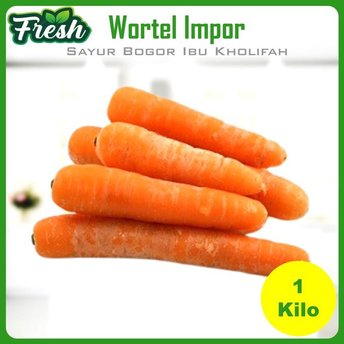 

LUXEHEALTH- Wortel Impor Brastagi Berastagi Makanan Sayur Sayuran Segar Bogor 1Kg