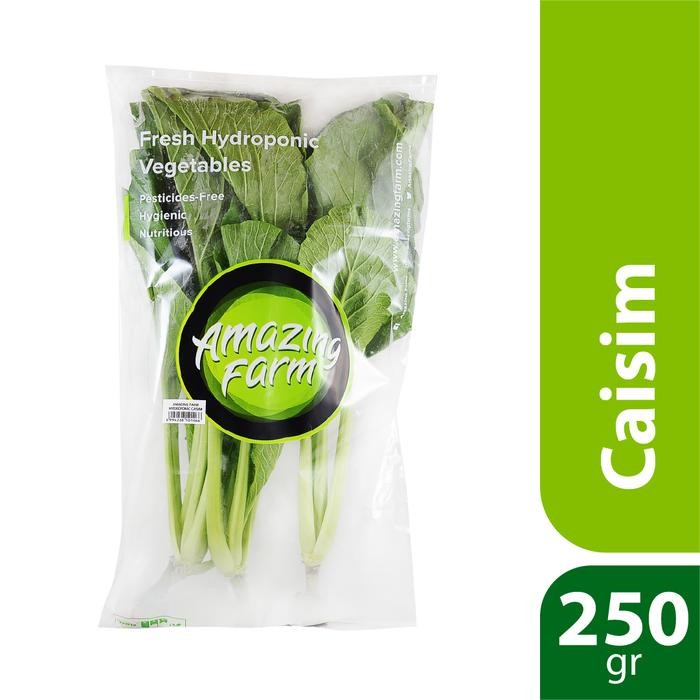 

LUXEHEALTH- Caisim Sayur Hidroponik 250 Gram Amazing Farm