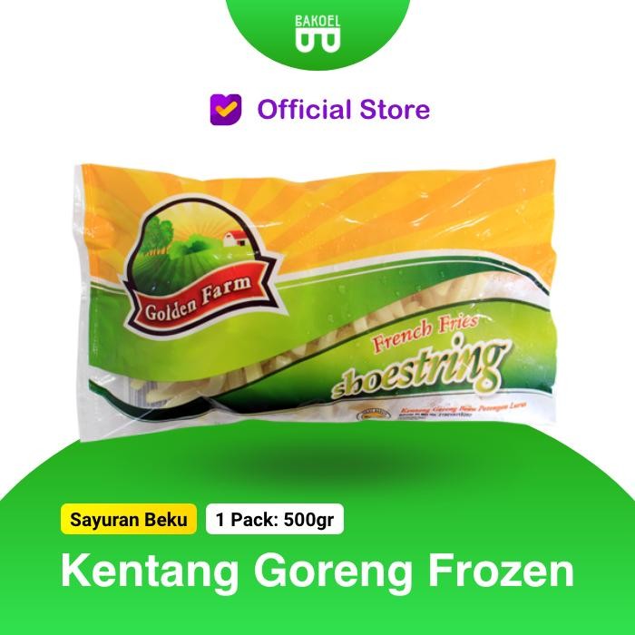 

LUXEHEALTH- Golden Farm French Fries Shoestring 500 Gr / Kentang Goreng