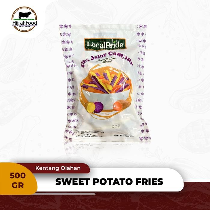 

LUXEHEALTH- Mixed Sweet Potato Fries Kentang Ubi Jalar Manis Goreng - 500 Gr