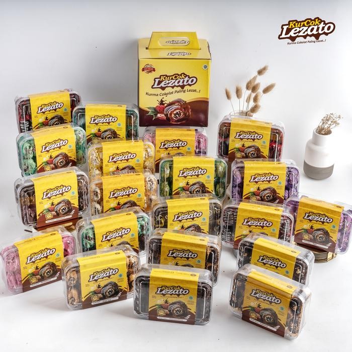 

Kurma cokelat kurcok lezato Isi 3 toples