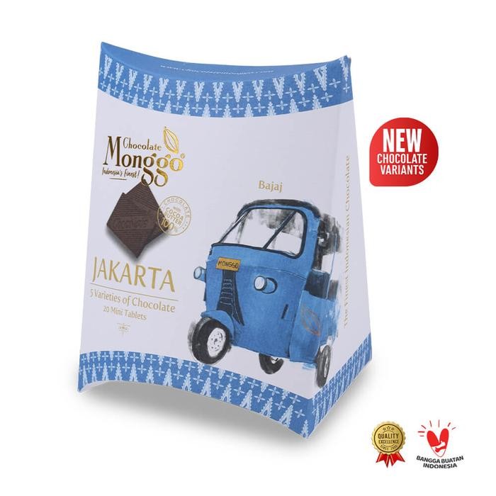 

Chocolate Monggo Oleh-oleh Cokelat Bajaj Jakarta Coklat Mix Rasa