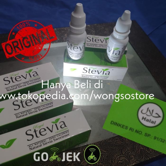 

Gula Stevia stefia pemanis cair alami utk Diabetes & Diet Zero Kalori