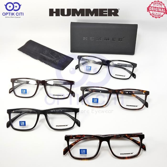 Frame Kacamata Pria Original Hummer H 685 Kotak Ringan Original