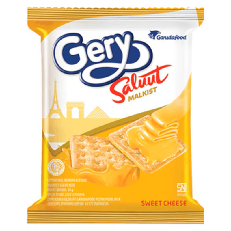 

Gery Saluut Malkist Cheese 18G