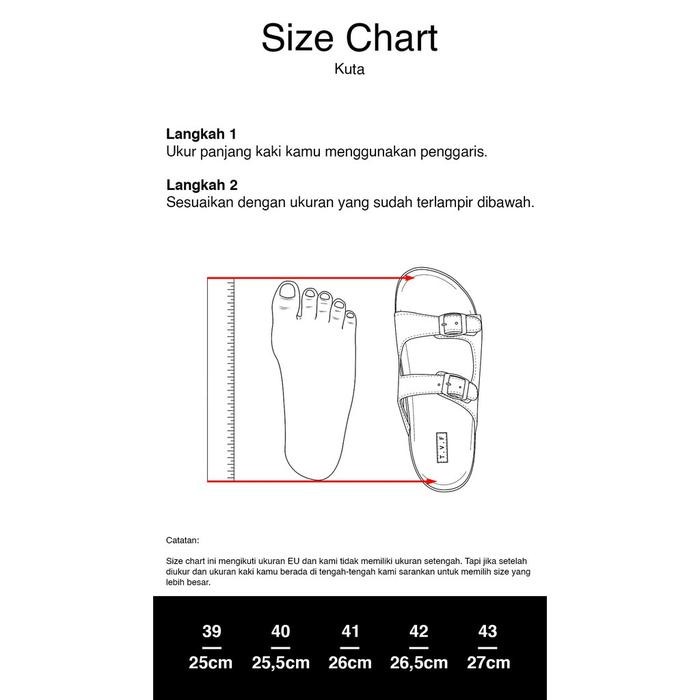 TVF Footwear - Sandal Derawan Hitam