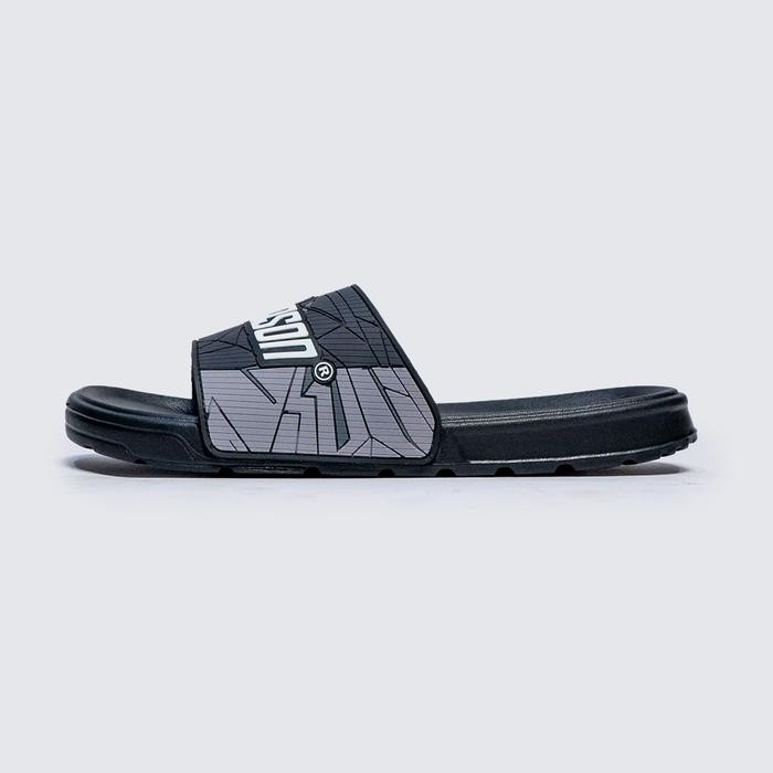 Sandal Selop Pria Johnson - Miraga Grey Shoes