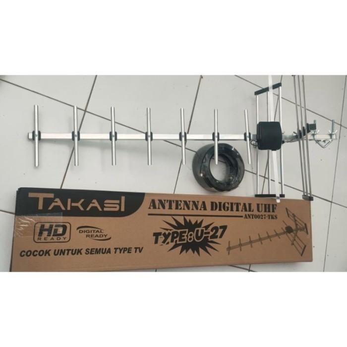 Siap Kirim Antena Tv Digital Outdoor Tanaka U-27 + Kabel 15M Dvb-T2