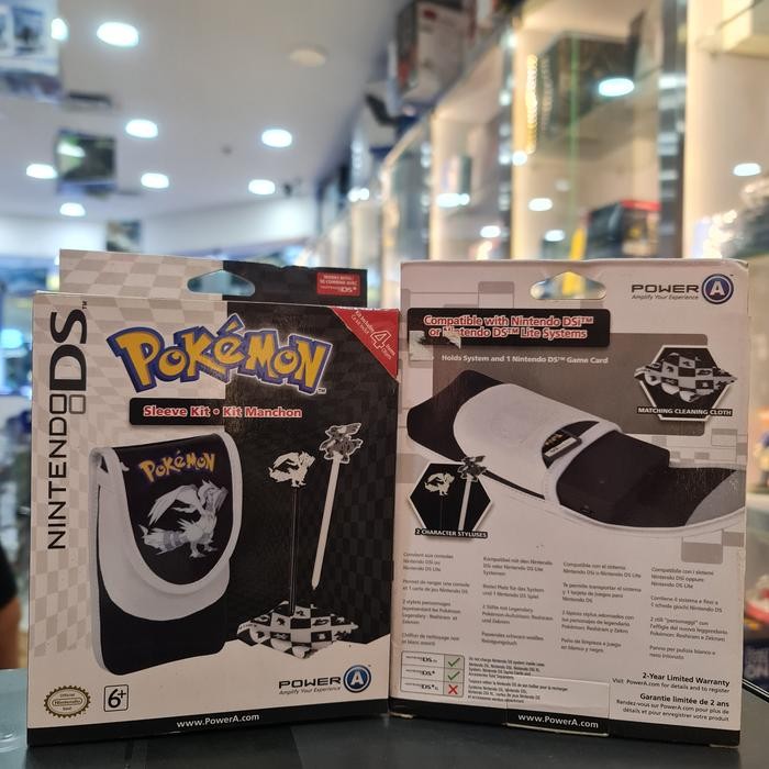 Nds Nintendo Ds Pokemon Sleeve Kit + Kit Manchon