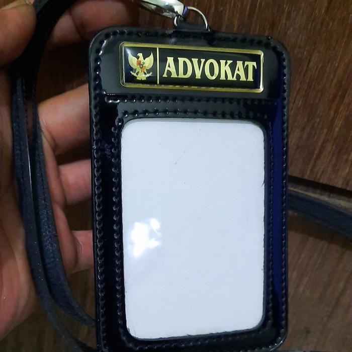 

Ready Name Tag Id Card Advokat Dompet Kartu Advokat Kulit Asli