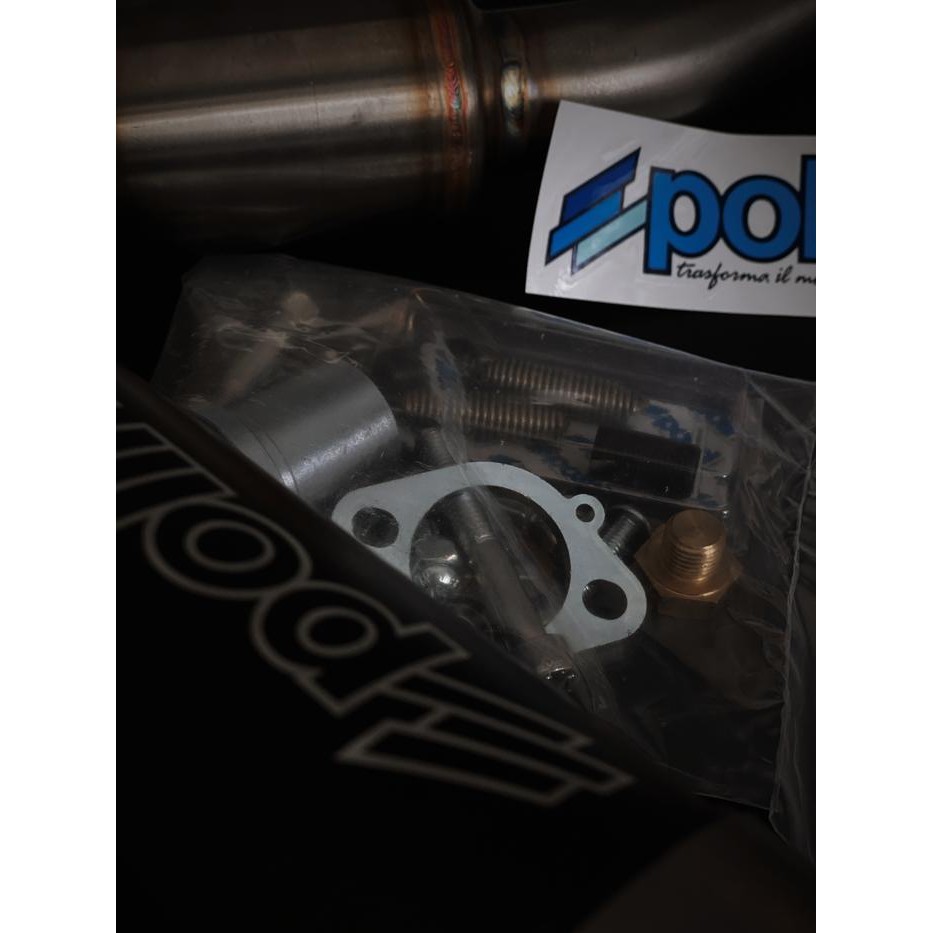 Knalpot Polini Evo 4T Full System 3V Iget Vespa Sprint Primavera Lx S
