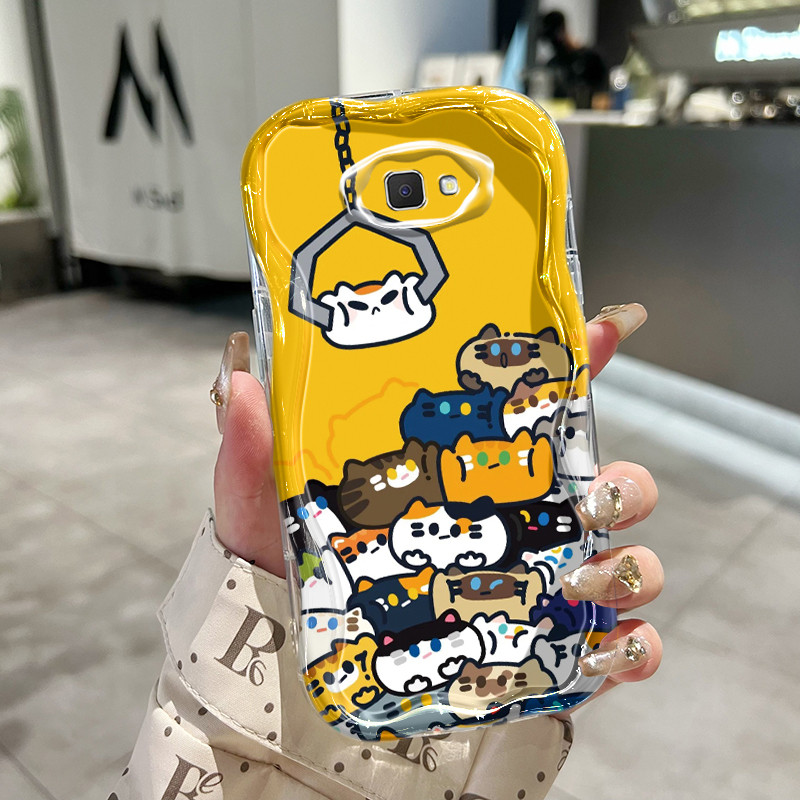 Casing Hp Untuk Samsung Galaxy J7 Prime J2 Prime J7 Prime 2 Case Mesin cakar Kasing krim  Airbag mel