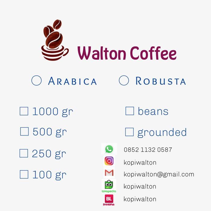 

Kopi Arabica_Biji/Beans_250gram