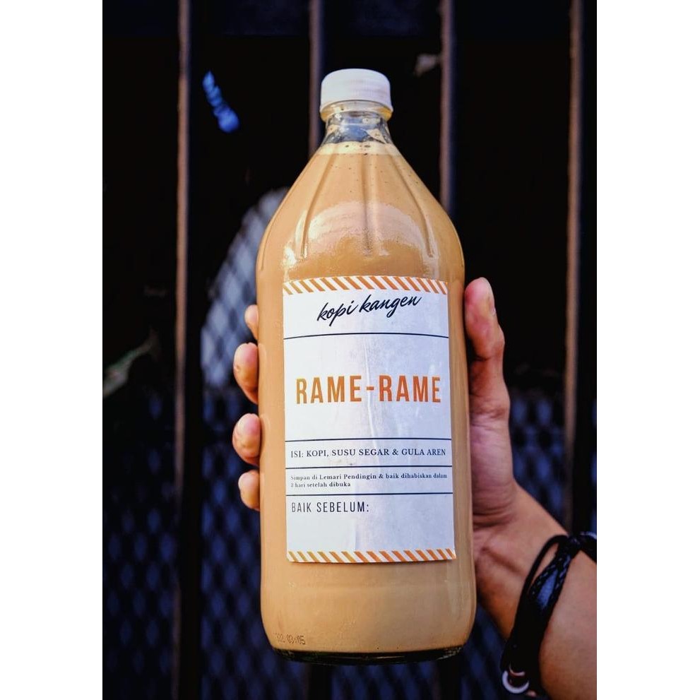 

Kangen Rame Rame #kangenaren (espresso+gula aren+fresh milk)