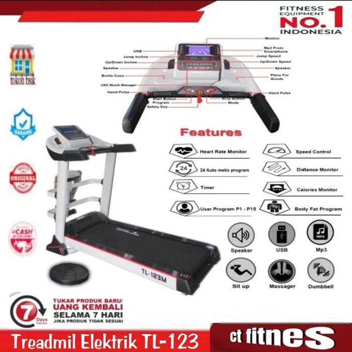 TREADMILL ELEKTRIK TL123