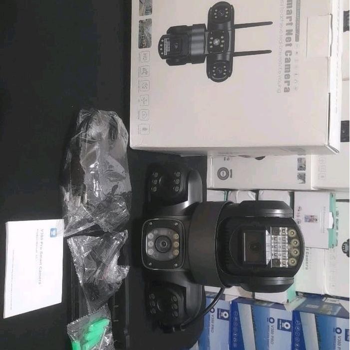 IP Kamera 3 Lensa App V30pro kamera CCTV Outdor Waterproof Camera Wifi SUDAH INCLOUDE DENGAN MEMORY