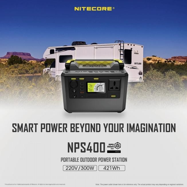 Portable Outdoor Power Station NITECORE NPS 400