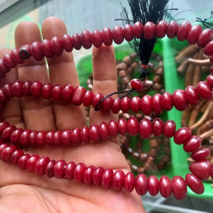 tasbih pocok lontar 8mm tasbih biji gebang