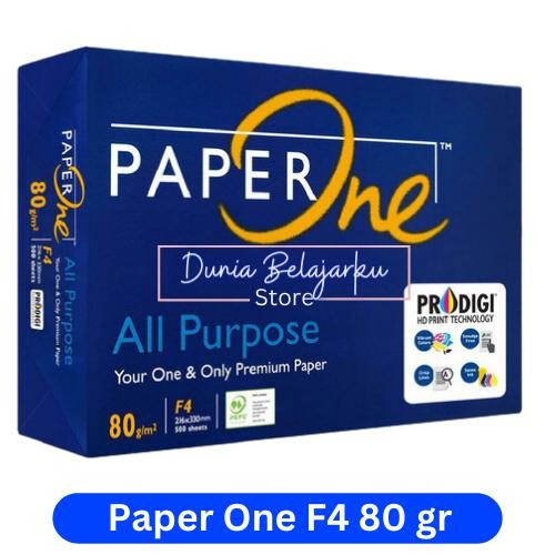 

Khusus Gosend! Kertas Hvs Paper One F4 Folio 80Gram / Paperone F4 80Gr / Hvs Paperone