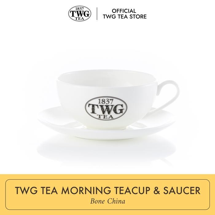 

TWG Tea Morning Teacup & Saucer