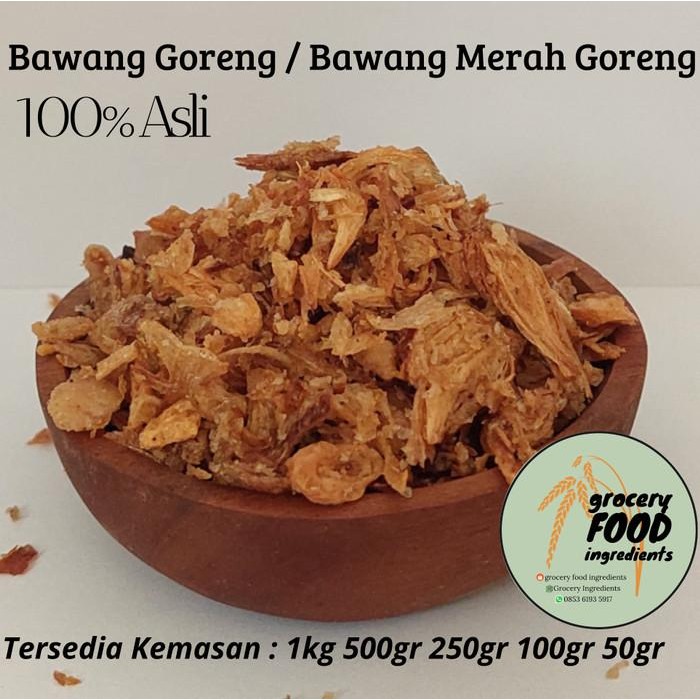 

NEW PRODUK BAWANG GORENG 500GR / BAWANG MERAH GORENG REE RAIN
