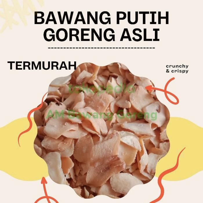 

NEW PRODUK BAWANG PUTIH GORENG 1 KG REE RAIN
