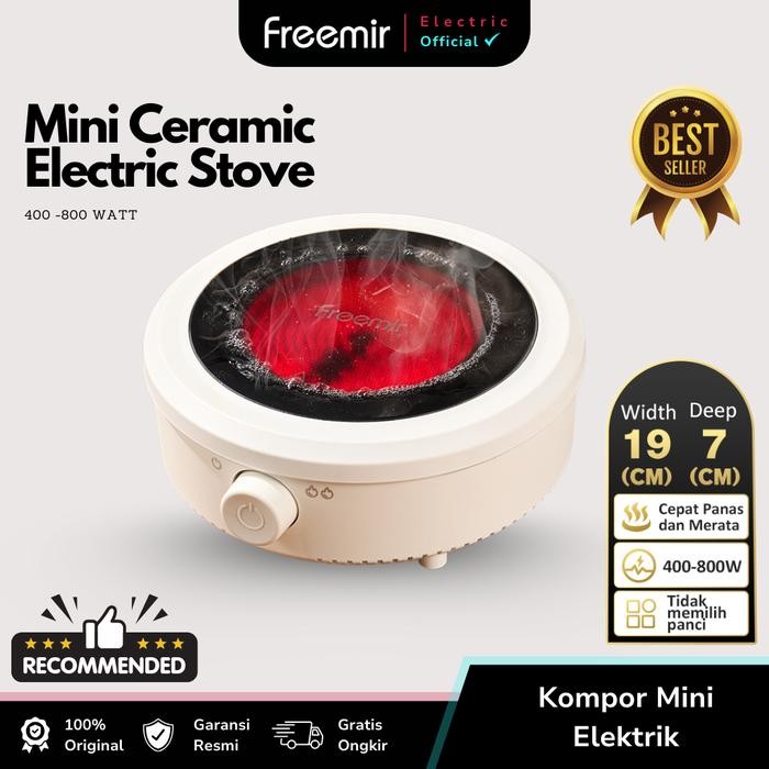 Cuci Gudang Freemir Kompor Listrik Mini Electric Cooker Kompor Listrik Keramik Praktis Multifungsi