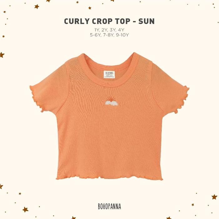 BOHOPANNA - CURLY TOP - Atasan Anak Perempuan