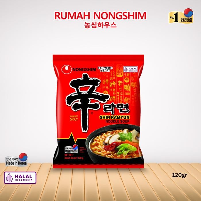 

Pilihan- Nongshim Shin Ramyun 120G Made In Korea