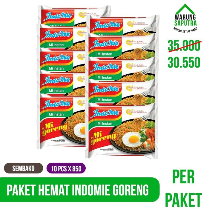 

Pilihan- Paket Hemat Indomie Goreng Spesial Original 85G Per 10 Pcs