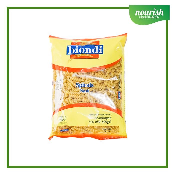 

Pilihan- Biondi Pasta Spirals 500Gr