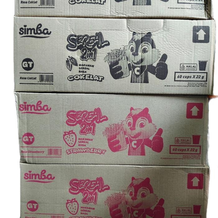 

Pilihan- Simba Sereal 2In1 Cup Coklat 1Dus[60Pcs] Exp Maret 2026