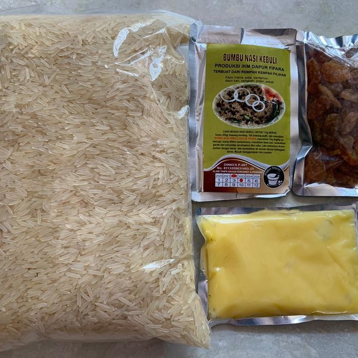 

Pilihan- Paket Hemat Murah Beras Basmati 1 Kg + Bumbu (Bisa Buat 12-14 Porsi)