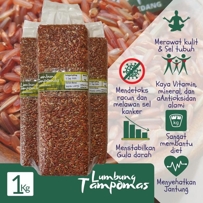 

Pilihan- Beras Merah Khusus Jantung & Diabetes Vakum 1Kg Free Bubblewrap