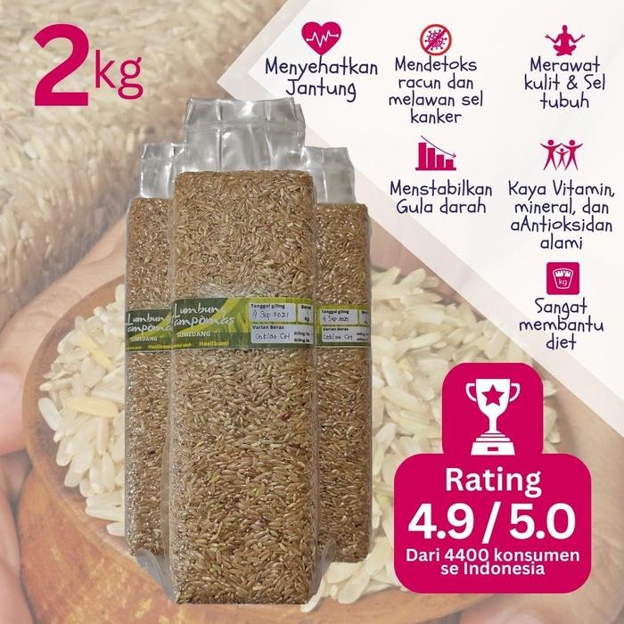 

Pilihan- Beras Coklat Lumbung Tampomas 2Kg (Premium)