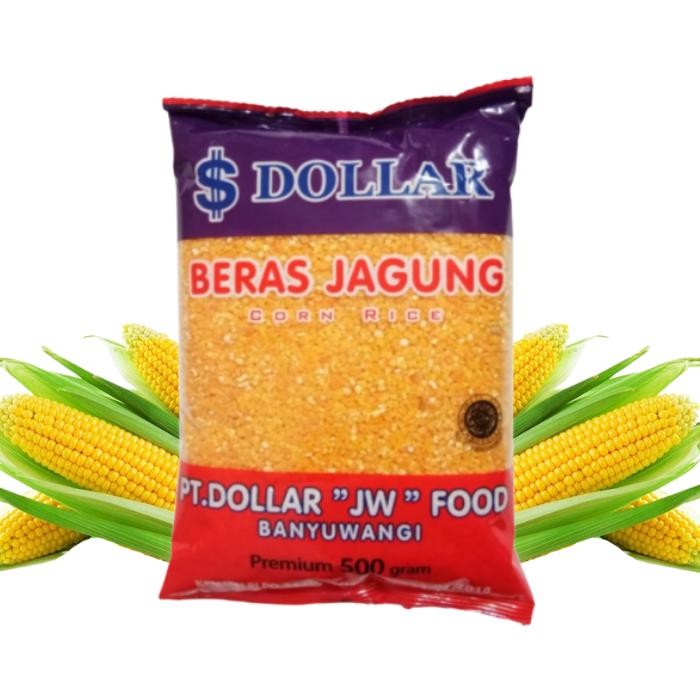 

Pilihan- Beras Jagung Dollar 6 Bungkus Rendah Kalori Berat 3 Kg