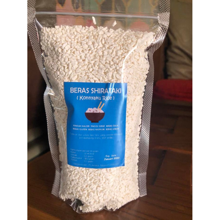 

Pilihan- Beras Shirataki 250Gr