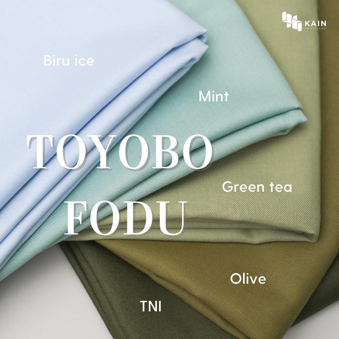 Pilihan- Bahan Kain Katun Toyobo Fodu 0,5 Meter