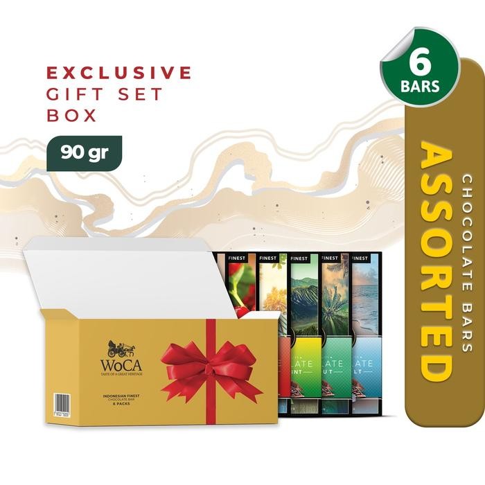

WoCA Assorted Premium Chocolate Bar 90 gram