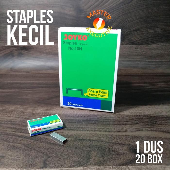 

Pilihan- [Dus - 20 Box] Joyko Isi Staples / Hekter / Stapler No. 10