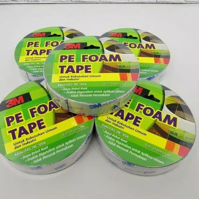 

Pilihan- Double Tape Pe Foam Busa Pe 1600 3M Tg 1"X 4 Meter