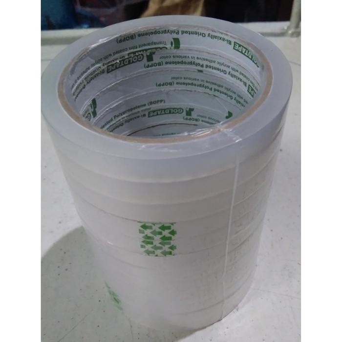 

Pilihan- Selotip / Isolasi Bening - Ukuran 12 Mm / 24 Mm (Per Rol)