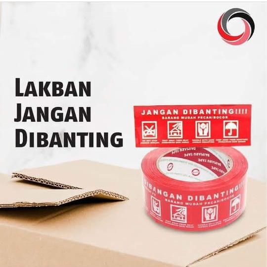 

Pilihan- Lakban Jangan Dibanting 2Inch (48Mmx100M) Merk Daimaru/Lakban Printing