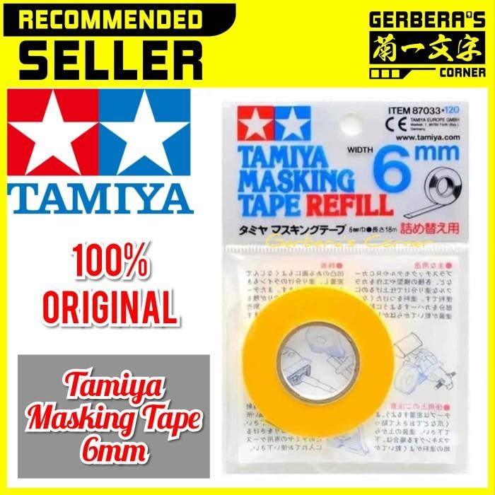 

Pilihan- Tamiya Masking Tape 6Mm Refill Alat Cat Gundam Model Kit