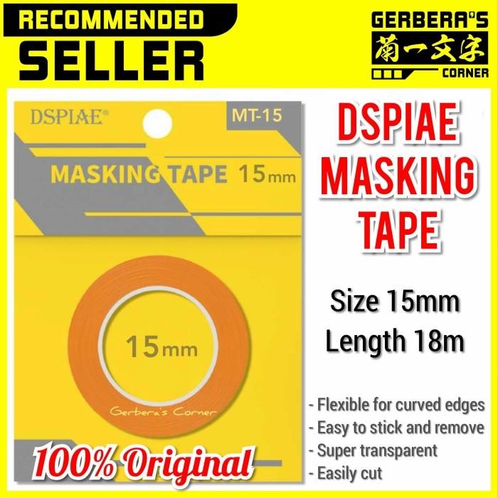 

Pilihan- Dspiae Masking Tape 15Mm Gundam Model Kit Painting Tools Original