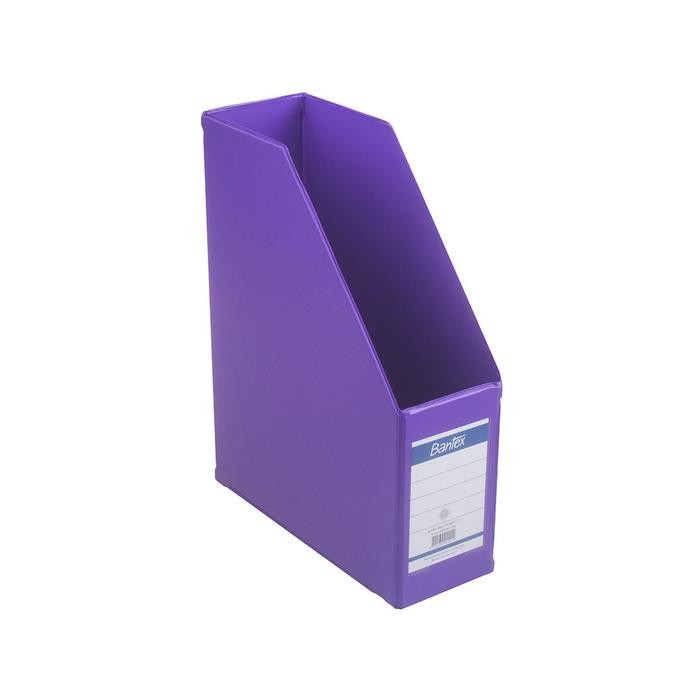 

Pilihan- Bantex Magazine File (Box File) 10Cm Folio Lilac #4011 21