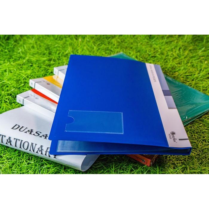 

Pilihan- Dataflex Map Dokumen Folio - Display Book / Clear Holder 60 Pockets F4